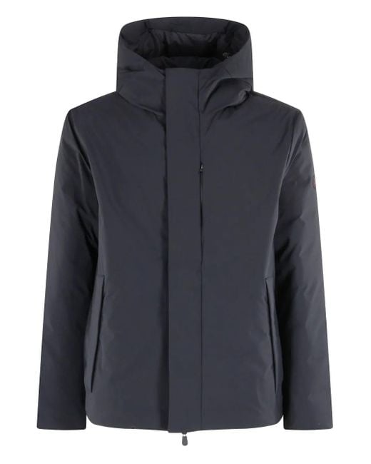 Save The Duck Black Hooded Jacket for men