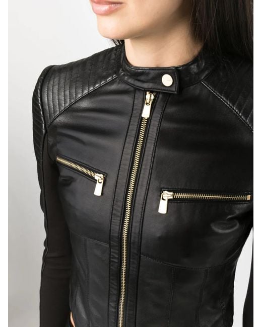Pinko エコファー ジャケット Black