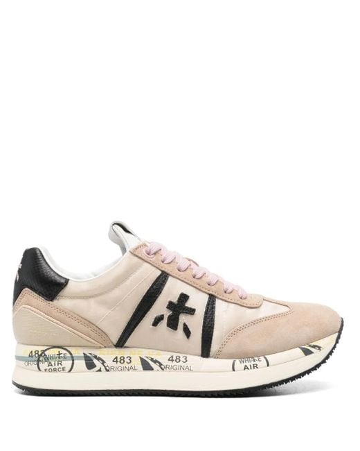 Premiata Natural Sneakers