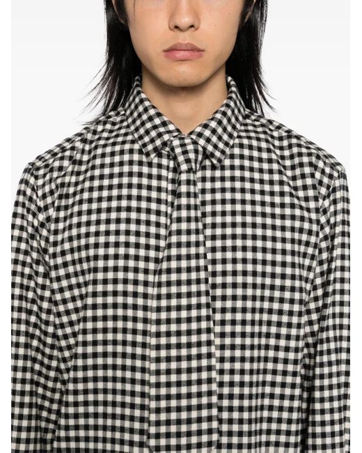 CROQUIS Black Long Sleeves Shirt for men