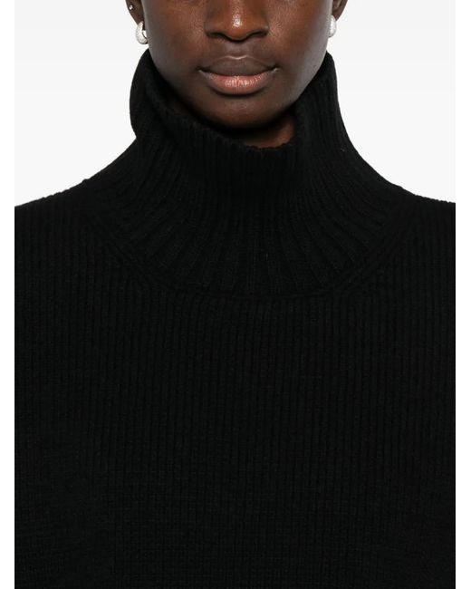 Rohe Black Roll-Neck Sweater