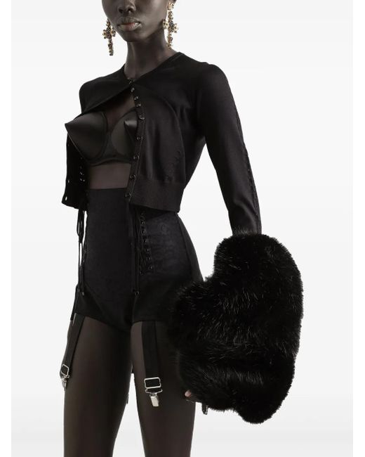 Dolce & Gabbana Geribbeld Vest in het Black