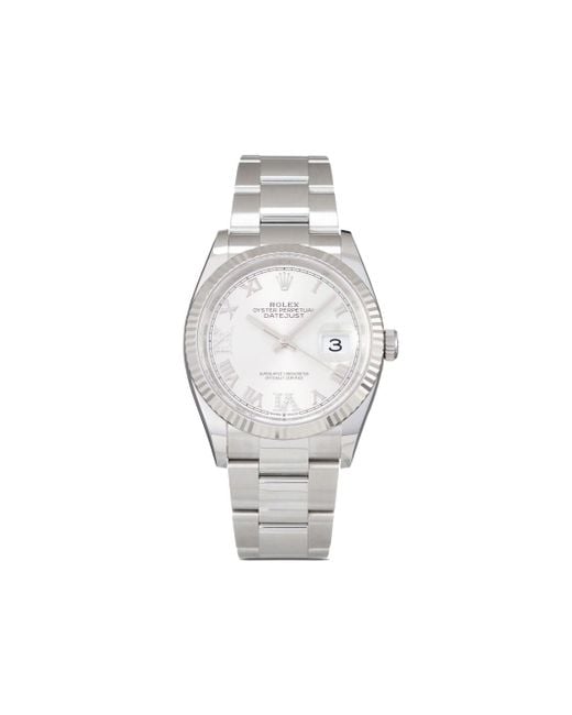 Rolex White 2024 Unworn Datejust 36Mm