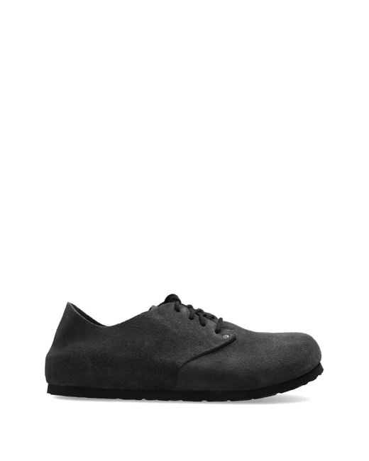 Birkenstock Black Maine Suede Sneakers for men