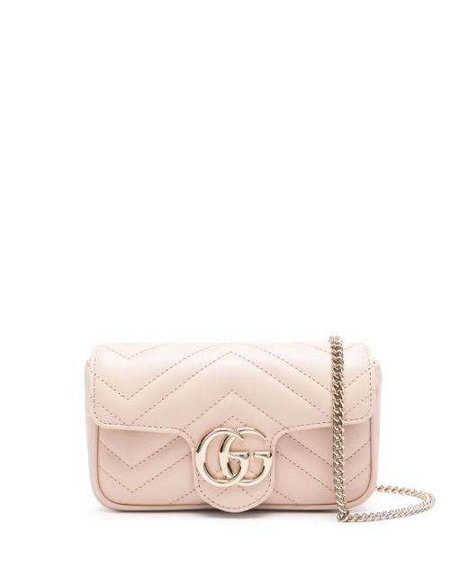 Gucci GGマーモント スーパー ミニバッグ Pink