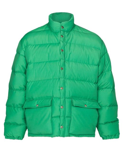 Bode Burlington Puffer Jacket in Green for Men | Lyst Canada