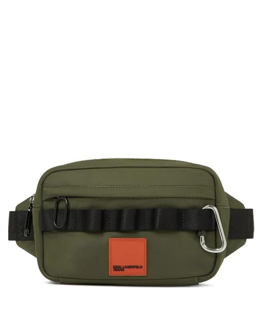 Karl Lagerfeld Gürteltasche Mit Schnallenverschluss in Green für Herren