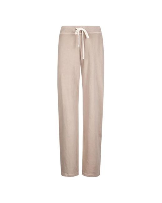 James Perse Natural Wide Leg Sweatpants