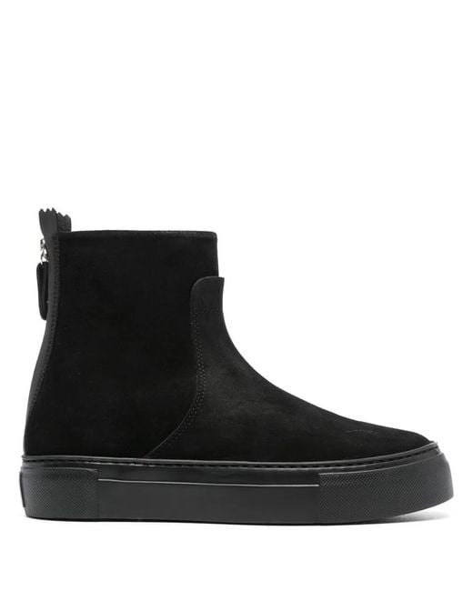 Agl Attilio Giusti Leombruni Black Meghan Suede Ankle Boots