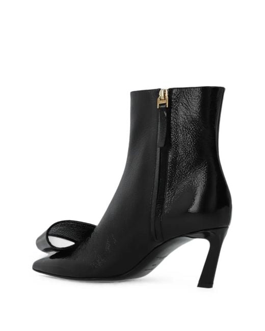 Givenchy Black Bow-Detail Ankle Boots