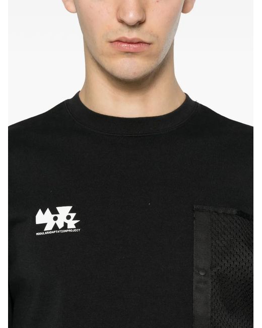 Neighborhood Black Logo-Print Sweatshirt for men