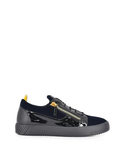 Giuseppe Zanotti Blue Frankie Sneakers for men