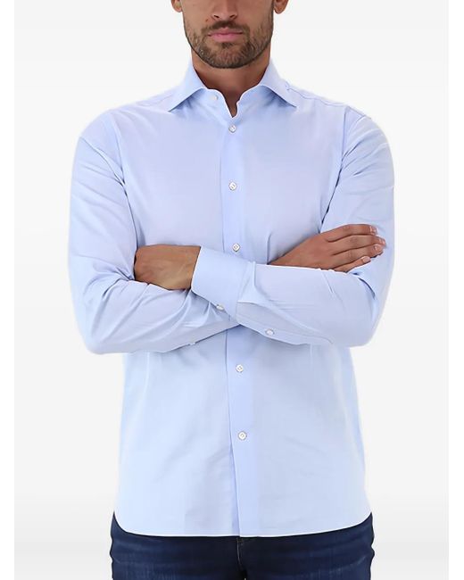 Borriello White Button-Up Shirt for men