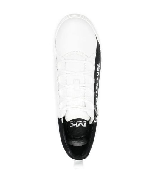 メンズ Michael Kors ロゴ スニーカー White