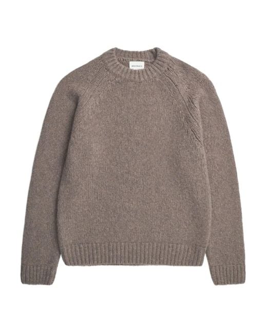 Norse Projects Birger Trui Met Raglan Mouwen in het Brown voor heren