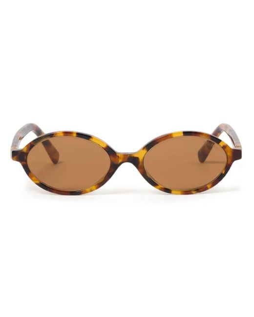 Lunettes De Soleil Miu Regard Miu Miu en coloris Brown