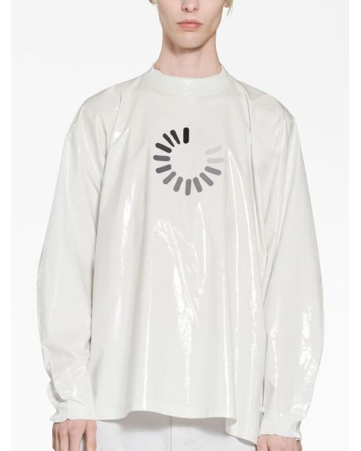 Balenciaga long sleeve top shop