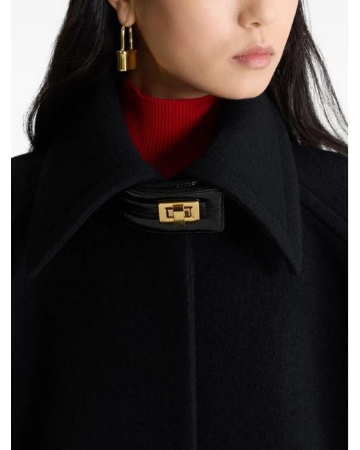 Patou Black Volume Lock Parka