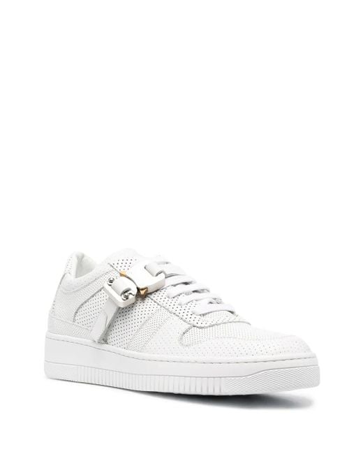 1017 ALYX 9SM White Signature Buckle Sneakers for men