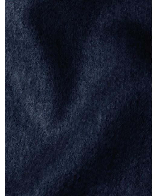 Prada Blue Cashmere Scarf for men