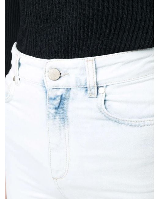 Dorothee Schumacher White High-Waist Wide-Leg Jeans