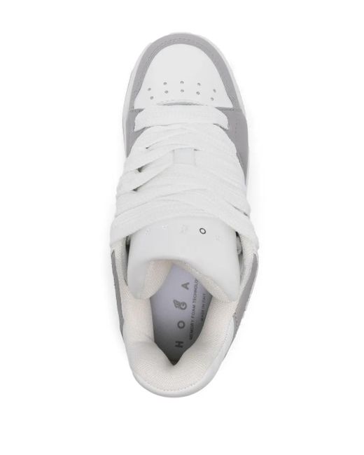 Hogan White Chamallow Sneakers