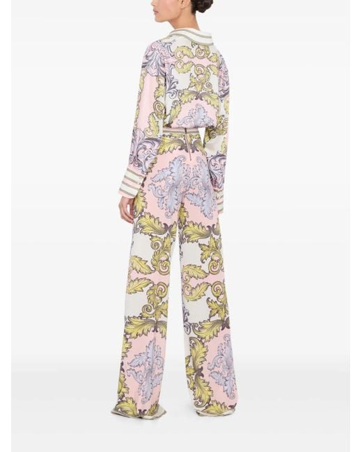 Alice + Olivia Multicolor Athena Pant