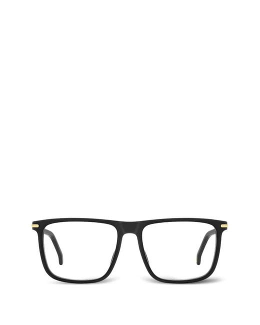 Carrera Black Square-Frame Glasses for men