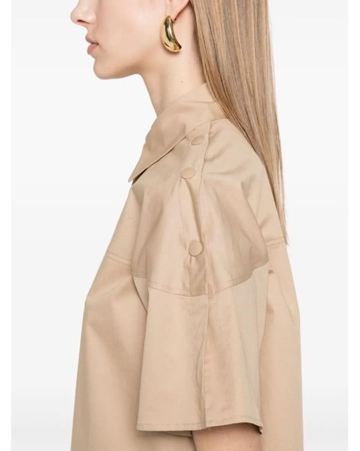 Peserico シャツドレス Natural