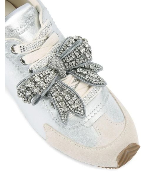 Kurt Geiger Islington リボン スニーカー White