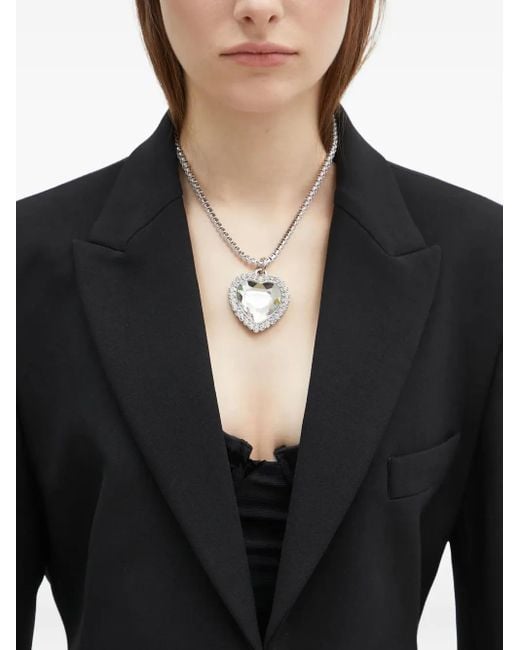 Vetements Black Logo-Patch Blazer