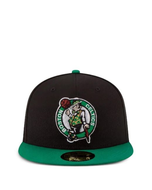 KTZ Green 59Fifty Boston Celtics Fitted Cap for men