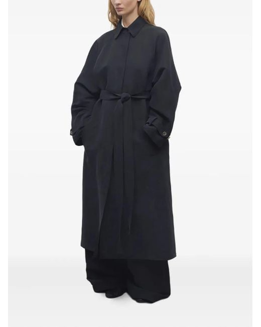 The Row Black Ryo Coat