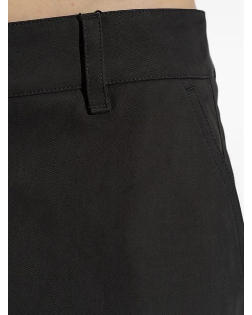 Studio Nicholson Black Minard Wide-Leg Trousers for men