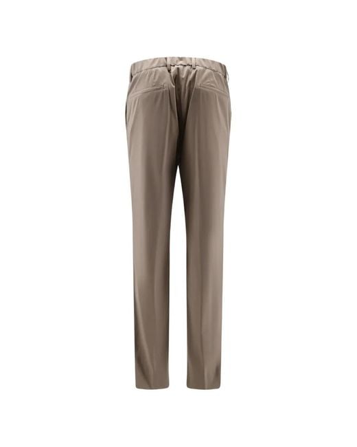 Corneliani Gray Elasticated Trousers for men