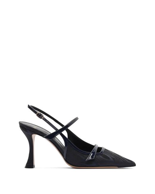 Alexandre Birman Blue Tita Moire Pumps