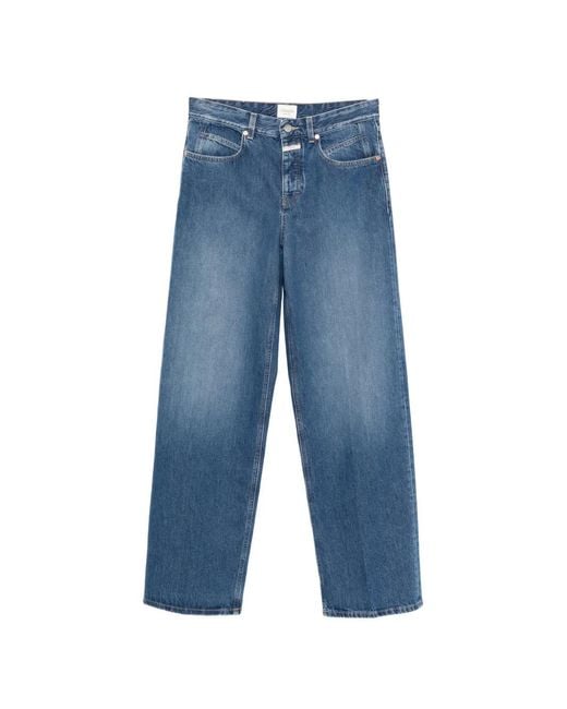 Closed Blue Denim Cotton Jeans