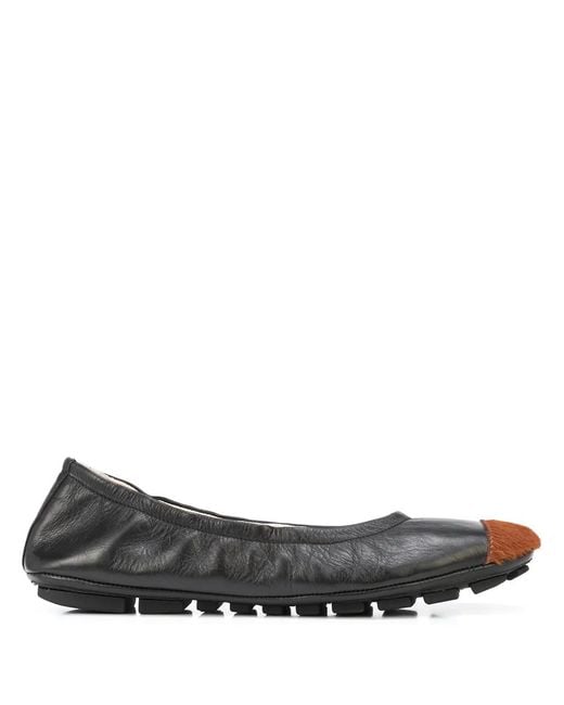 Madison Maison Gray Elasticated Ballerina Shoes