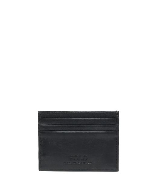Polo Ralph Lauren Black Leather Card Holder for men