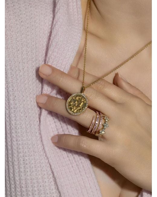 Anita Ko Metallic 18K Gemini Necklace