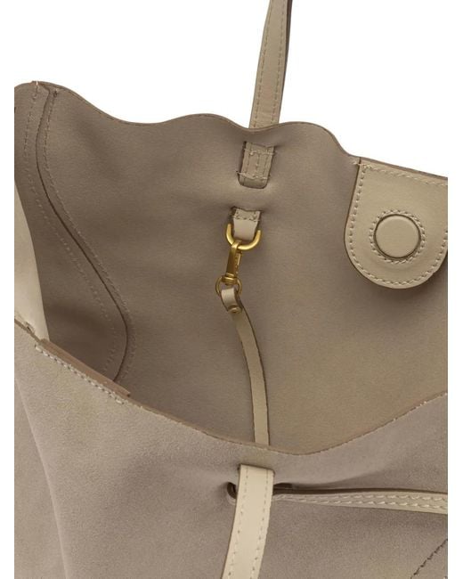 Borsa A Spalla Violette di Gianni Chiarini in Natural