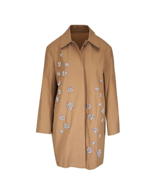 Twp Natural Edinburgh Embellished Coat