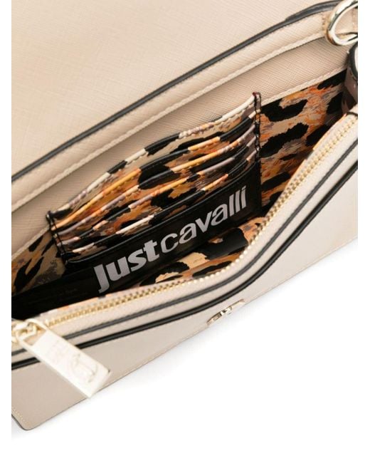 Just Cavalli Natural Range B Logo-lettering Mini Bag