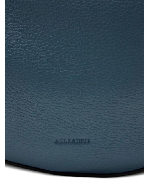 AllSaints Blue Handtasche Mit Sichelmond-Schnalle