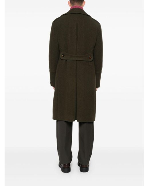 Tagliatore Green Junkers Coat for men