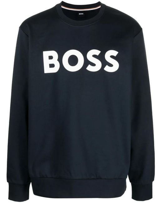 Boss Blue Sweaters for men