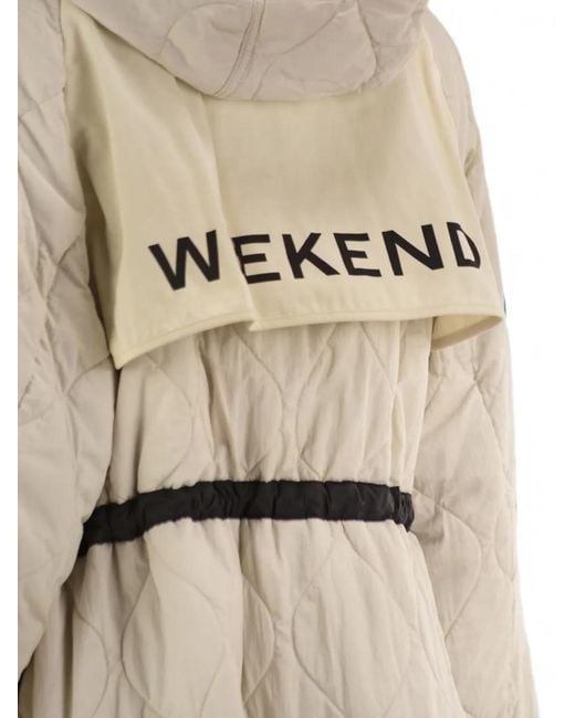 Weekend by Maxmara Black Reversible Hooded Parka