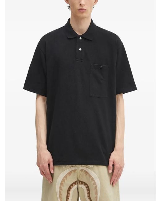 メンズ Human Made ショートスリーブ ポロシャツ Black