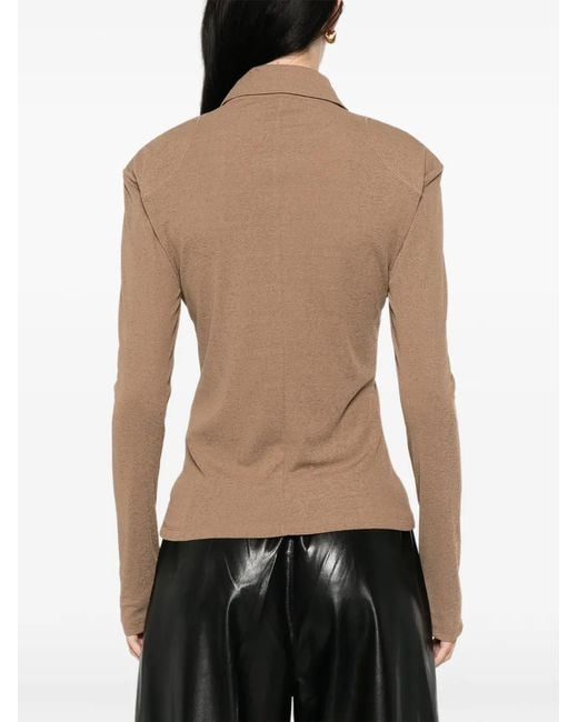 Nanushka Natural Haimi Shirt