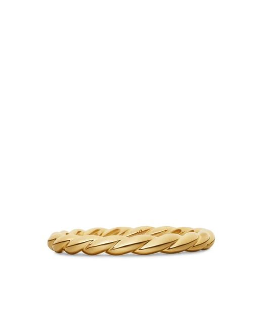 David Yurman Metallic 18Kt Petite Band Ring (2.8Mm)
